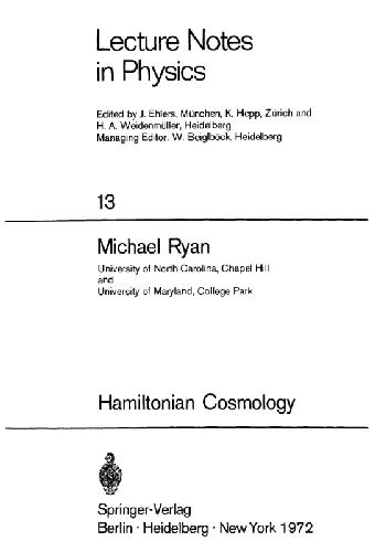 Hamiltonian Cosmology