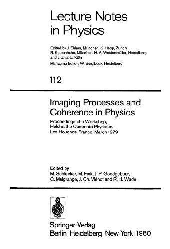 Imaging Processes and Coherence in Physics