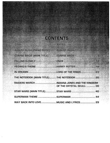 Top Movie Hits. (Piano, Vocal, and Chords)