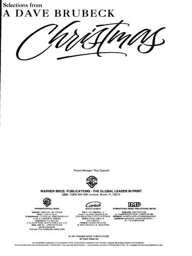 A Dave Brubeck Christmas