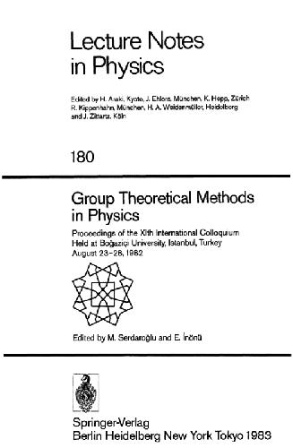 Group Theoretical Methods in Physics