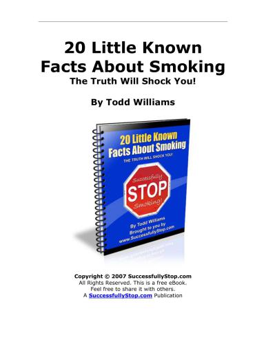 20 Little Known Facts About Smoking