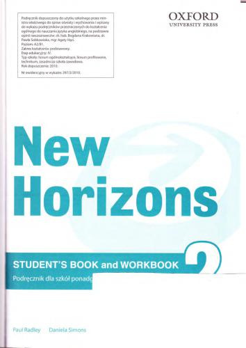 New Horizons 2 Student's Book and Workbook