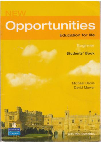 New Opportunities Beginner Students' book