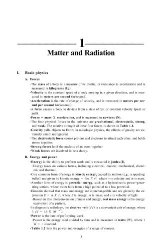 Review of radiologic physics