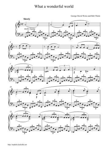 What a wonderful world