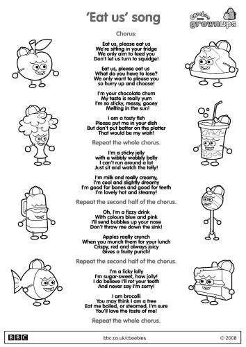 BBC. Video song. Eat us