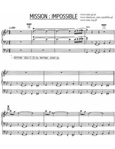 Mission: Impossible (Title theme / Love theme)