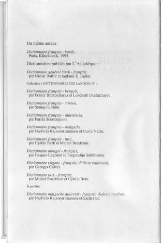 Dictionnaire fondamental kurde-français-sorani