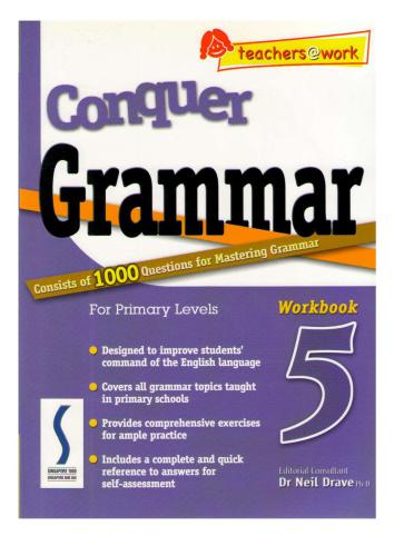 Conquer Grammar Workbook 5. Answers