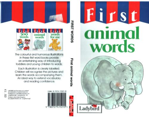First Animal Words