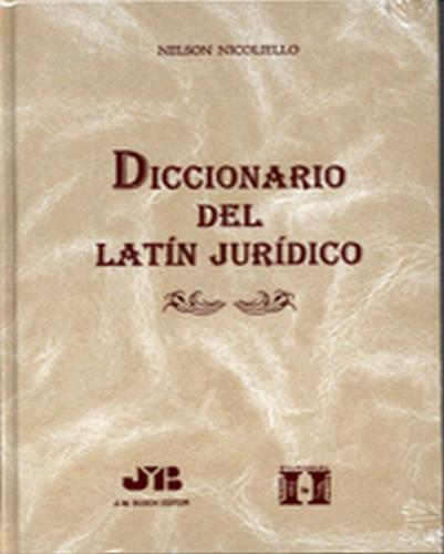 Diccionario del Latín Jurídico
