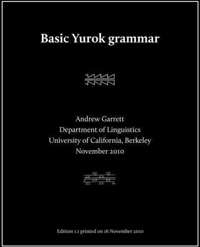 Basic Yurok grammar