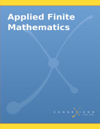 Applied Finite Mathematics