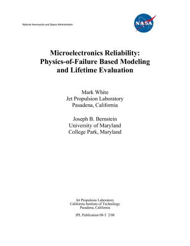 Microelectronics Reliability: Physics-of-Failure Based Modeling and Lifetime Evaluation