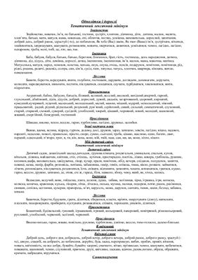 Дидактичний матеріал старша група