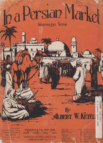 In a persian market - piano duet