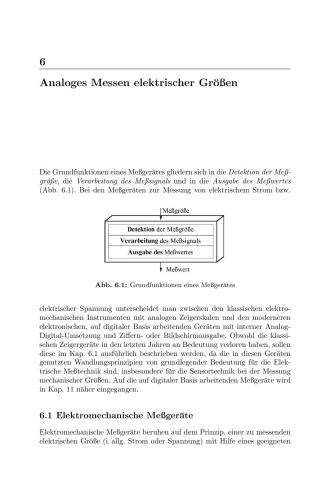 Elektrische Messtechnik: Analoge, digitale und computergestuetzte Verfahren