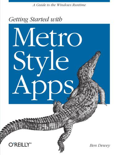 Getting Started with Metro Style Apps