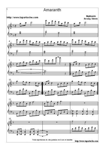 Nightwish - Amaranth