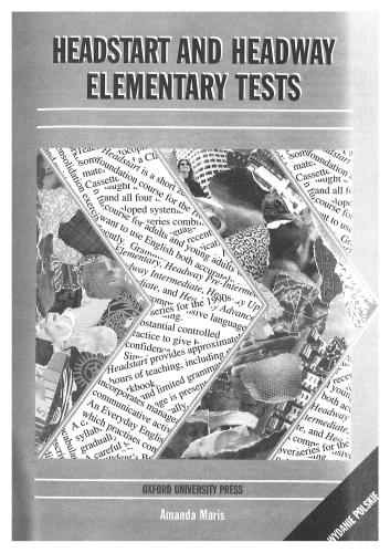 Headstart Elementary and Headway Elementary Tests
