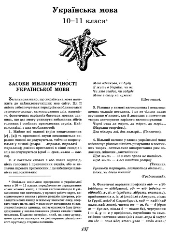 Універсальний довідник школяра Богдан 0137-0150 (Українська мова. 10-11 кл)