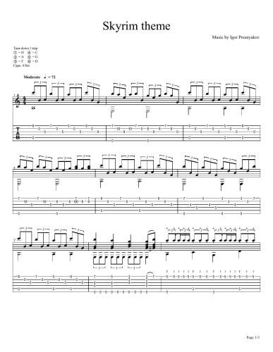 Jeremy Soule - Sons of Skyrim (Игорь Пресняков)