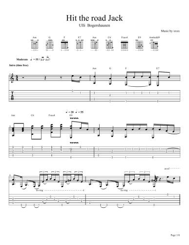 Ray Charles - Hit the Road Jack