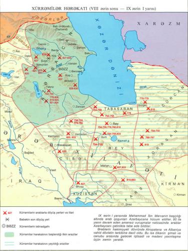 Azərbaycan tarixi atlası. Baş redaktor Y.M.Mahmudov