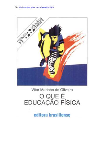 O que é Educação Física?