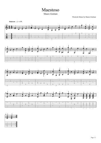 Maestoso