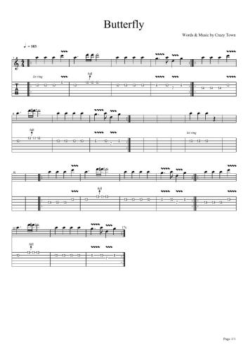 Crazy Town - Butterfly