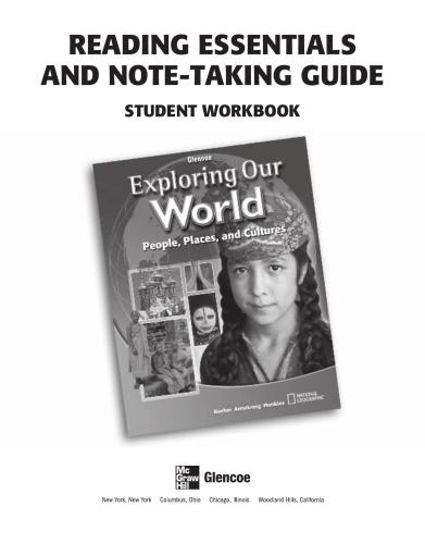 Exploring our world: Reading Essentials and Note-Taking Guide