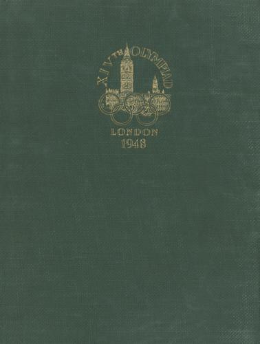 The XIV Olympiad 1948 London: The official report of the organising committee for the XIV Olympiad
