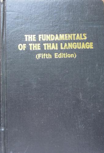 Fundamentals of the Thai Language