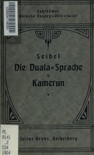 Die Duala Sprache - Grammatik