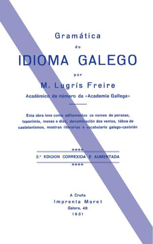Gramática do idioma galego