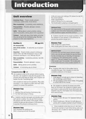 Project 4. Teacher's Book