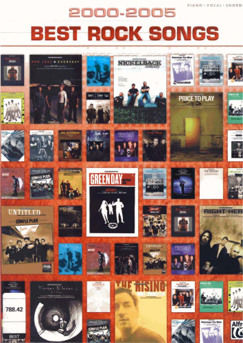 Best Rock Songs 2000 - 2005 (Songbook)