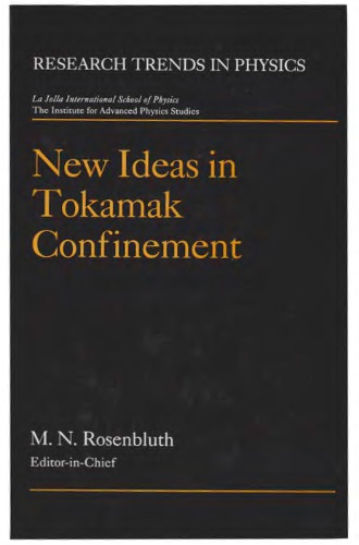 New Ideas in Tokamak Confinement