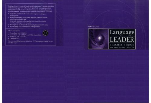 Language Leader. Advanced. Teacher's Book