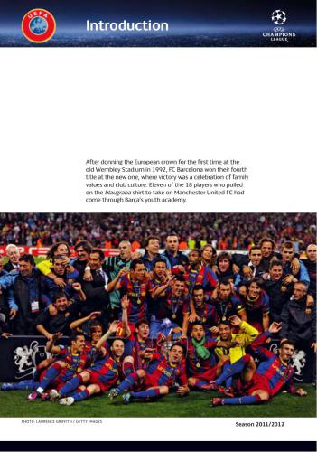 UEFA Champions League Statistics Handbook - Facts & Figures (2011-12)