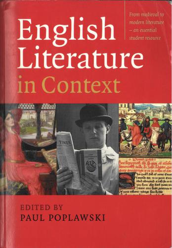 English Literature in Context