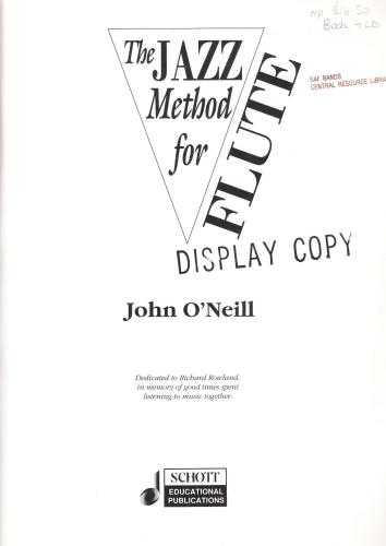 The jazz method for flute