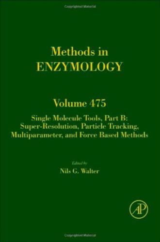 Methods in Enzymology. Single Molecule Tools, Part B: Super-Resolution, Particle Tracking, Multiparameter, and Force Based Methods