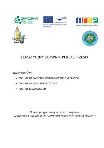 Tematyczny słownik polsko-czeski