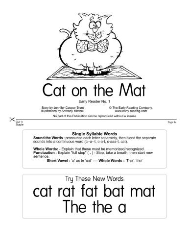 Early Reading: No.1 Cat on the Mat