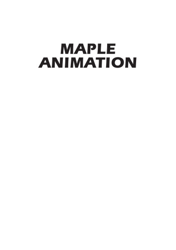 Maple animation