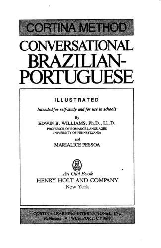 Conversational Brazilian-Portuguese: The Easy Method