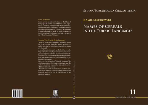 Names of Cereals in the Turkic Languages